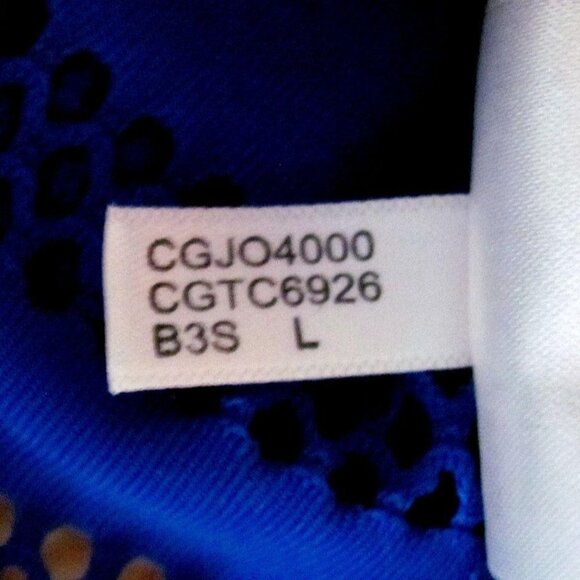 Calvin Klein Swim Cover-Up Royal Cobalt Blue Eyele - Picture 4 of 10